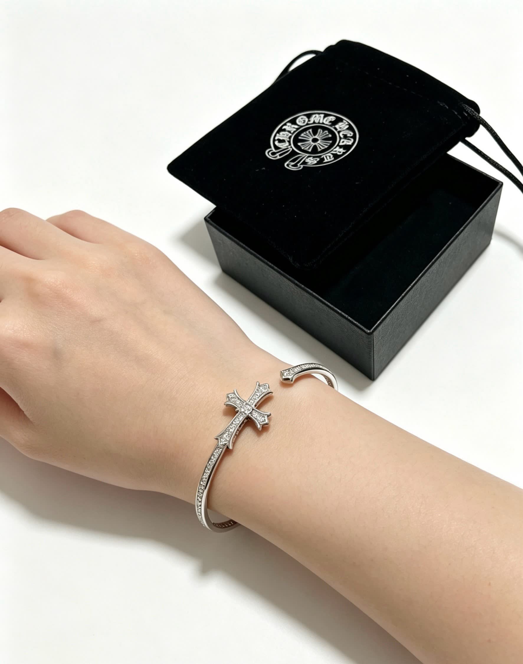 Chrome Hearts Cross Bracelet